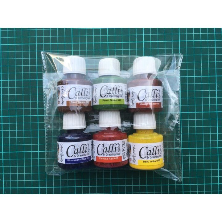 Calligraphy Inks 6 Colors
