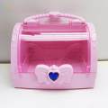 Jewelry Storage Box Treasure Chest Box for Tabletop Cosmetics Art Supply. 