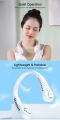 New Portable Neck Fan,Foldable Hands Free Bladeless Neck Fan, Wearable Cooling Neck Fan Perfect for Travel, Sports. 