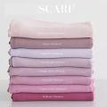 Muslim Chiffon Hijab Scarf Shawls Women Solid Color Head Wraps Women Hijabs Scarves Ladies Femme Muslim Veil Hijabs 175*72cm. 