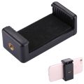 1/4 Universal Screw Hole Mobile Phone Clip Bracket Holder for Smartphone Tripod Monopod Mount Stand, ring light stand tripod. 