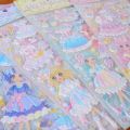 3D Puffy Stickers Beauty Dress Up Princess Sticker for Girl Christmas Gift Toy Scrapbooking DIY Decoration Bubble Stickers. 