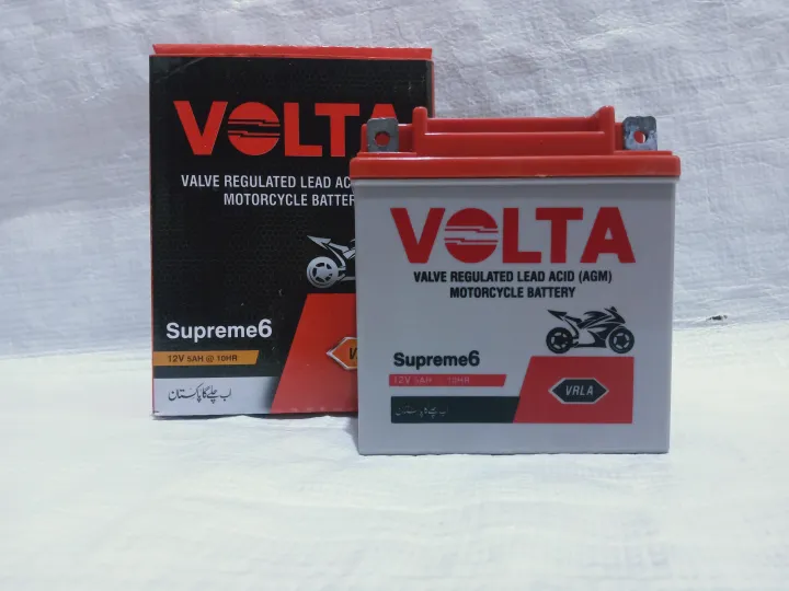 DRY%20BATTERY%2012V-5AH%20-%20OSAKA/VOLTA%20-%20DRY%20BATTERY%2012V-5AH%20SUPREME%206%20LEAD%20ACID%20FOR%20YAMAHA%20YBR125%20VOLTA/OSAKA%20-%20Image%202