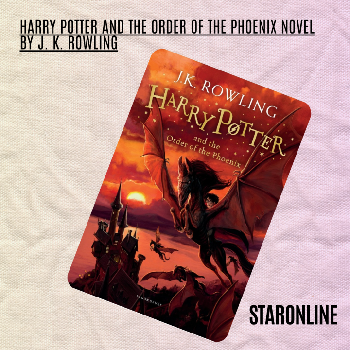 Harry Potter and the Order of the Phoenix Novel by J. K. Rowling | Daraz.pk