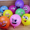 10/30/50pcs 12inch Smiley Face Latex Balloons Birthday Party Decoration Balloon Expression Symbol Children's Toys. 