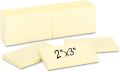 Yellow/Pink Sticky Note Pad 2" x 3". 