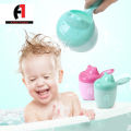 Baby Bath Mug Cartoon baby shower cap baby shampoo cup child bathing baby bath spoon child shampoo cup child bath baby bath shower mug green/pink. 