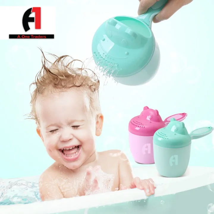 Baby%20Bath%20Mug%20Cartoon%20baby%20shower%20cap%20baby%20shampoo%20cup%20child%20bathing%20baby%20bath%20spoon%20child%20shampoo%20cup%20child%20bath%20baby%20bath%20shower%20mug%20green/pink%20-%20Image%202