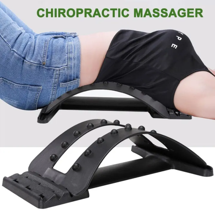 Back Stretching Device,Back Massager for Bed & Chair & Car,Multi-Level ...