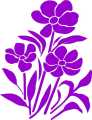 Big Geranium Flower Reusable Stencil Airbrush Painting Wall Art DIY Home Decor Scrap booking Album Crafts. 