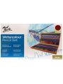 Mont Marte Premium Watercolour Pencils 72 Piece In Wooden Box. 