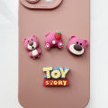 FELMYST For OPPO A16 INS Disney Cute Cartoon toy story Mobile Phone Case Huggin Pooh Bear Doraemon Casing Boy Gril Couple Gift Liquid Silicone Shockproof Soft Cover. 