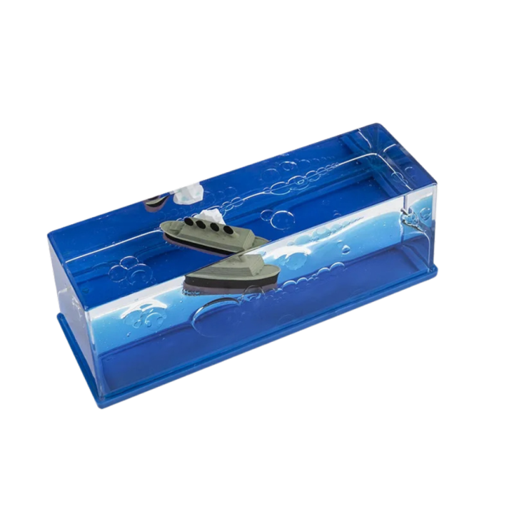 Unsinkable Ship Car Dashboard | Titanic Cruise Ship Floating Decoration | Liquid Wave Boat | Car Decoration Floating Liquid Cruise Ship | Navy Blue Boat Ornament Auto Interior Dashboard | Home Desktop Mount Acrylic Decor Gift