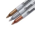 Sharpie 1986006 Blister Pack 3 Assorted Metallic Colors. 