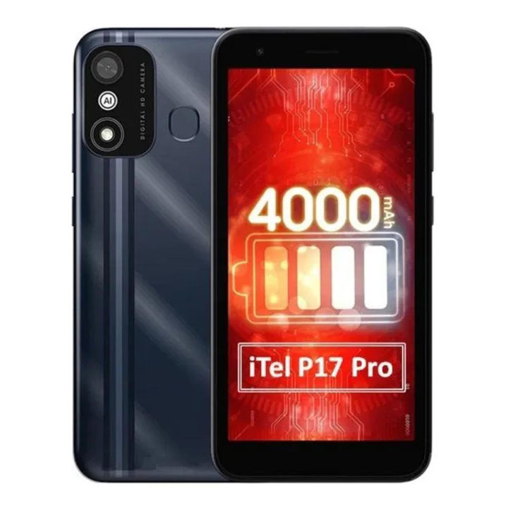 ITEL P17 Pro Smart Phone - 5.5"inch Bright Big Display - Ram 2GB - Rom 32GB - 4000mAh