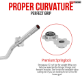Imported Stainless Steel Zigzag Rod Bar Zig Zag Rod Bar Easy Curl Rod Bar Ez Curl Rod Bar curling rod Inside Grip Chest Shoulder Biceps Triceps Long Bench Press Rod Bar Gym Barbell W Curl Rod Bar Gym Weight Lifting Body Building Exercise Dumbbells Rod. 