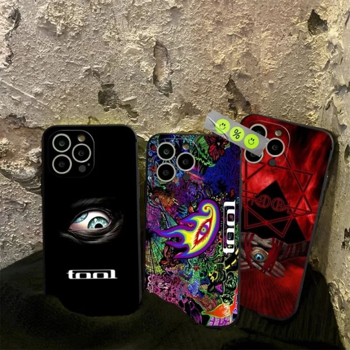 Tool Band Rock Music Phone Case For Iphone 15 14ProMax 11 13 14 Pro Xs Max Mini Xr X 7 8 6 6s Plus Funda Coque