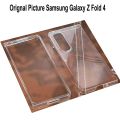 Samsung Galaxy Z Fold 4 Crystal Clear Hard PC Protective Case - Scratch Resistant and Shockproof - Slim Fit Transparent Cover without Phone. 