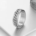 Eldorado Stainless Steel Chain Spinner Ring for Men Chain Spinner Chala for Boys. 