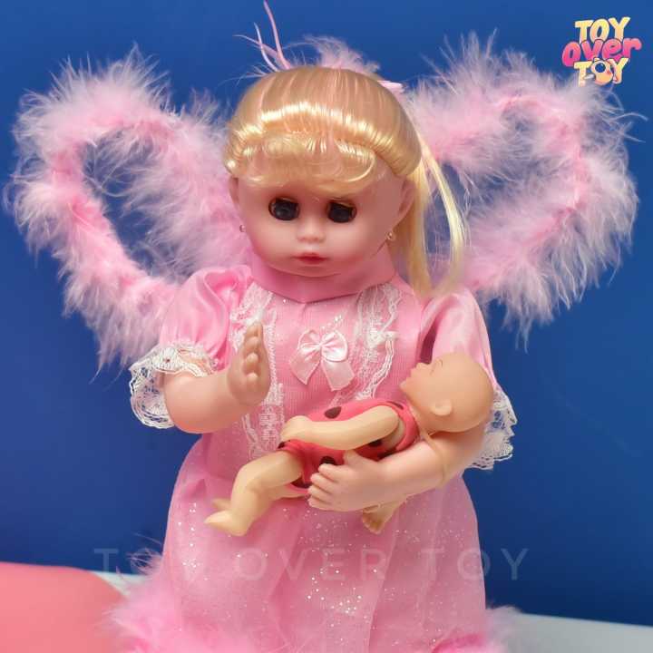 Baby%20Carry%20Barbie%20Doll%20Lighting%20Music%20Cell%20Operated%20Angel%20Looks%20-%20Image%207