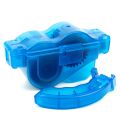 Bicycle Chain Cleaner Cycling Bike Machine Brushes Scrubber Wash Tool Kit Mountaineer Bicycle Chain Cleaner Tool Kits(Blue). 