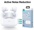 New Joyroom JR-T03S Pro 2 and JRT03s Pro Earpods with Free Silicone Case/ Cover Wireless Bluetooth Earbuds Active Noice Cancelling Airpods_ Headset Charging Case Heavy Bass Stereo Earphones Noise Reduction Touch Control Sports Headset with Microphone. 
