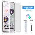 Google Pixel 6 Pro Uv Temper Glass Screen Protector jell Tempered Full Curved Protector For Pixel 6 Pro. 