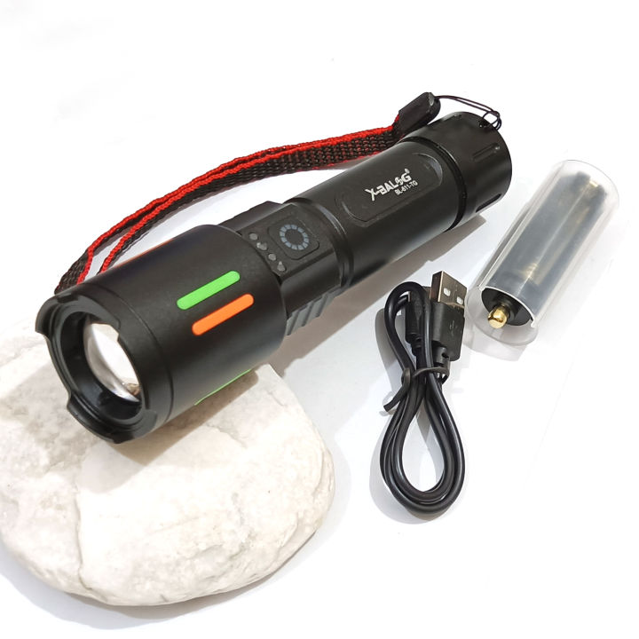 Rechargeable%20X-Balog%20BL-611%20TG%20Multi%20Functional%20Emergency%20Torch%20Imported%20Super%20Strong%20High%20Beam%20Telescopic%20zoom%20Torch%20Flashlight%20Laser%20LED%20Torch%20800%20meters%20to%201km%20Range%2026650%20Battery%20-%20Image%206