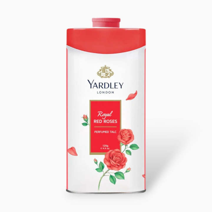 Yardley Royal Red Roses Talcum Powder For Women 125g