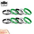 Carat Motivational Bracelets 12 Pcs Colorful Silicone Bracelets with Motivational Quotes Perfect Graduation Gift for Students Inspirational Wristbands for Classmates Elastic Unisex Design. 