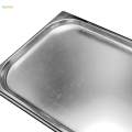 Stainless Steel Food Pan Half Size Hotel Pan Catering Food Pan Steam Table Pan for Eid Depth 2cm. 