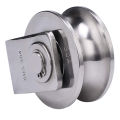 BEERIS 2 Inch Roller Wheel Bearings U Groove Pulley Wheels Detachable Heavy Duty Grooved Wheel for Material Handling and Moving. 