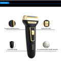 Daling – 3 in 1 Rechargeable Electric Double Shaver Machine with Razor Head, Nose Trimmer Head, Mini Trimmer – Model: DL-9001. 