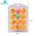 Green Home Ping-Pong Multi-color Optional Mixed Colors Table Tennis Balls. 