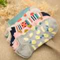 5 Pairs High Quality Cotton Ankle Socks for Men Women| Multicolor Cute Trendy Short Socks for Boys Girls. 