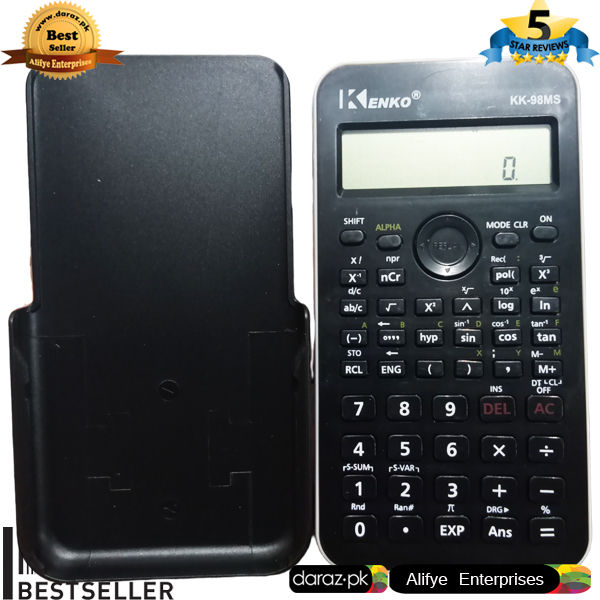 Scientific Calculator - Kenko KK-98MS Scientific Calculations 2 line display Calculator with 240 Functions