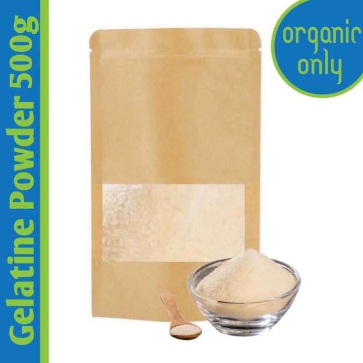Gelatine Powder Halal Gelatine Powder Unflavoured 500 Grams