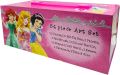 60pcs Princess Artists Drawing Sets Drawing Kits Supplies for Kids Girls, Drawing Painting Set Include Crayons, Coloured Pencils, Watercolour Paints, Coloured Markers, Palette, Paintbrush, HB Pencil, Eraser, Sharpener. 