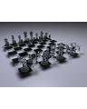 Fine Glass Chess Game Set Glass Chess Pieces Crystal Mirror Chess Board Contemporary Chess. 