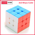Original 3x3 Moyu Cube Fast Speed Cube Stickerless Magic Cube Puzzle Educational Toy. 