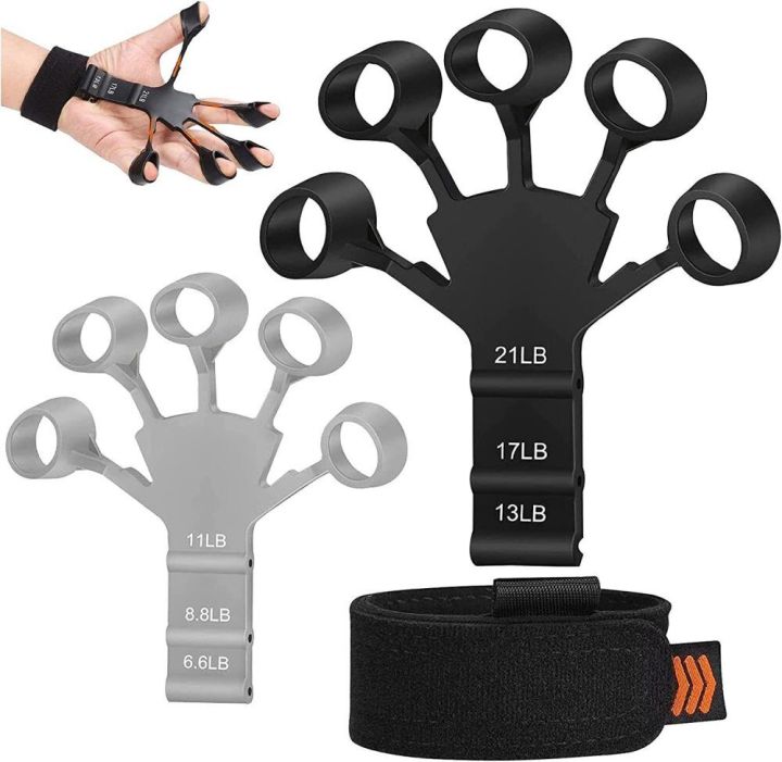 Silicone Gripster Grip Strengthener Finger Stretcher Hand Grip Trainer Gym Fitness Training And Exercise Hand Strengthene