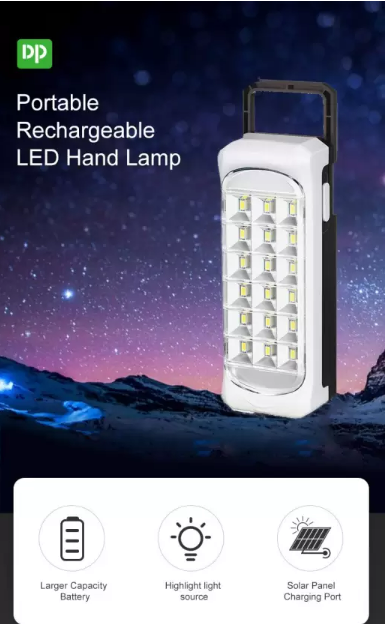 DP%20712B%20Rechargeable%20LED%20Emergency%20Light%20-%2018%20SMD%20LEDs,%201300mAh%20Battery%20-%20Image%204