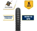 Panther Trekker 90/90-18 Tubeless(Front & Rear) 6 PR - GS 150 YBR 125 CC - Motorcycle Tubeless Tyre – Panther Tyres & Tubes.. 