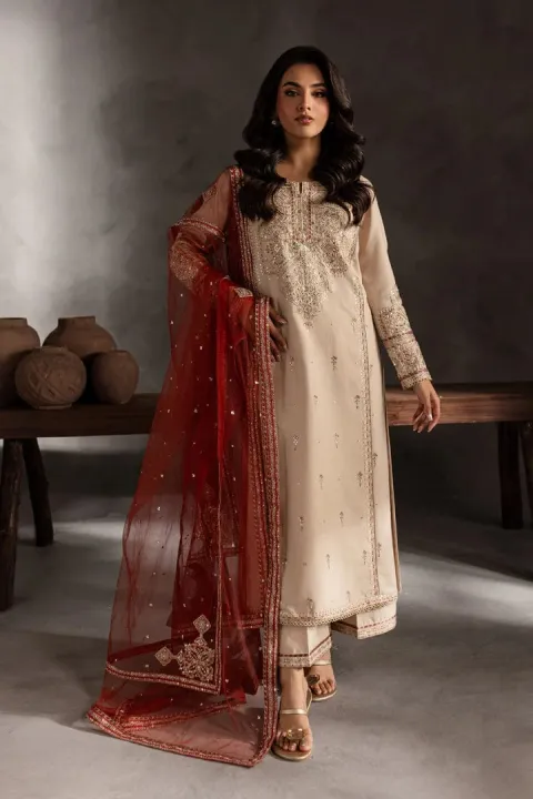 Ivory%20Grace%20Embroidered%20Lawn%203%20Piece%20Ready%20to%20Wear%20in%20Off%20White%20with%20Deep%20Red%20Dupatta%20-%20Image%203