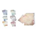 48Pcs Writing Stationery Paper & 1 Set Vintage Stationery Sets with Envelopes for Writing Letters. 