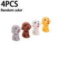1/4Pcs Creative Cute Cartoon Teddy Dog Shape Pencil Rubber Eraser Gift Kids School Office Reward Supplies Stationery Pencil Eraser. 