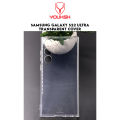 YOUKSH Samsung Galaxy S22 Ultra - Soft Shock Proof Transparent Jelly Back Cover - Transparent Case.. 
