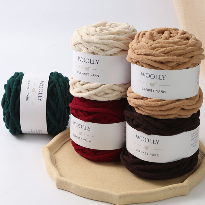 WOOLLY%20Blanket%20Yarn%20Ball%20Knitting%20Crochet%208-10MM%20Sweater%20Caps%20-%20Image%202