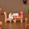 Decorate A Room Cartoon Cute Kitten Resin Crafts Cat Animal Accessories Creative Microlandscape. 