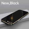For iPhone 8 Plus / iPhone 7 Plus Back Cover Fashion Shiny Plating Square Bumper Camera Protection Case Soft Silicone Shockproof Protective Mobile Phone Cases. 